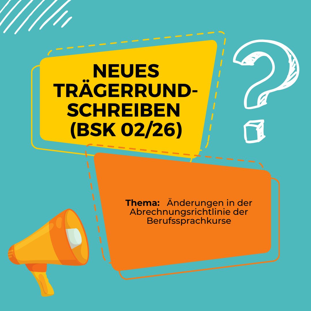 Mehr über den Artikel erfahren Trägerrundschreiben BSK 02/2026