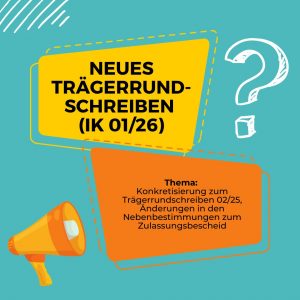 Mehr über den Artikel erfahren Trägerrundschreiben IK 01/2026
