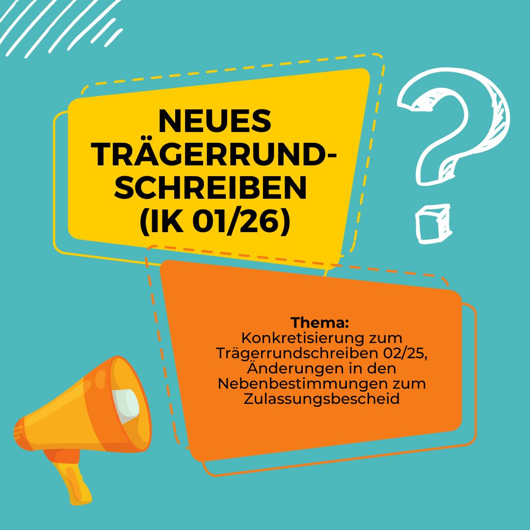 Du betrachtest gerade Trägerrundschreiben IK 01/2026