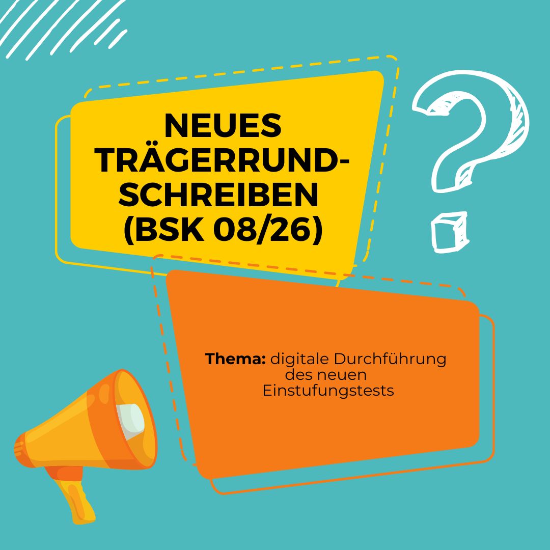 Mehr über den Artikel erfahren Trägerrundschreiben BSK 08/26