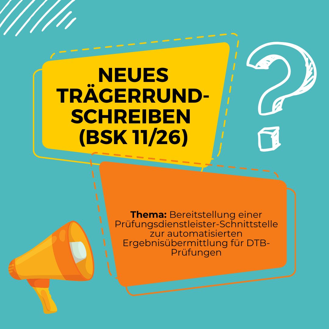 Mehr über den Artikel erfahren Trägerrundschreiben BSK 11/2026