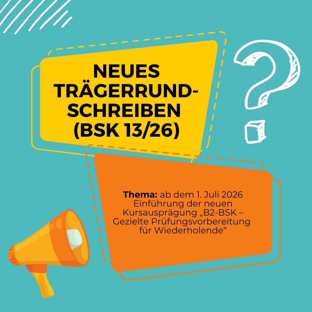 Mehr über den Artikel erfahren Trägerrundschreiben BSK 13/2026