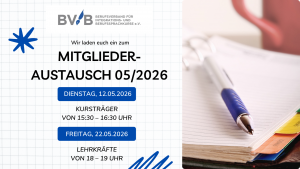 Mehr über den Artikel erfahren Mitgliederaustausch Mai 2026